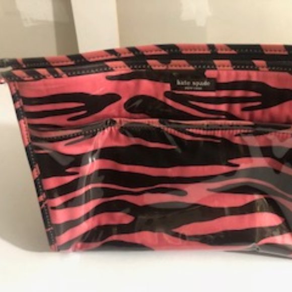 kate spade Handbags - KATE SPADE ZEBRA PRINT CLUTCH